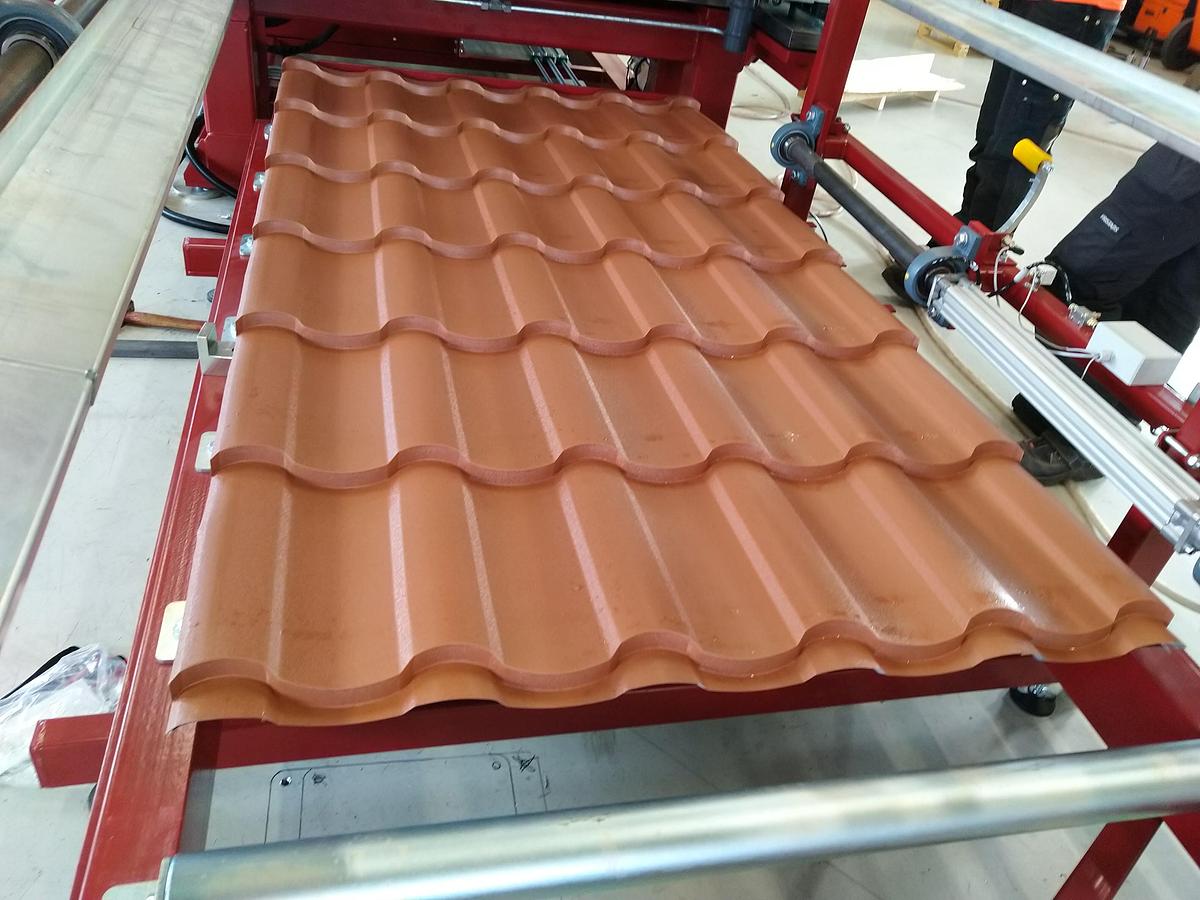 New F&P Tile-Effect Sheet Lines (New) #5055