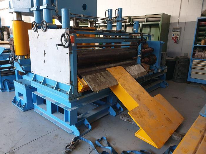 Used  F&P + other 1600x 6mm, 30 ton NEW Slitting Line FOR SALE