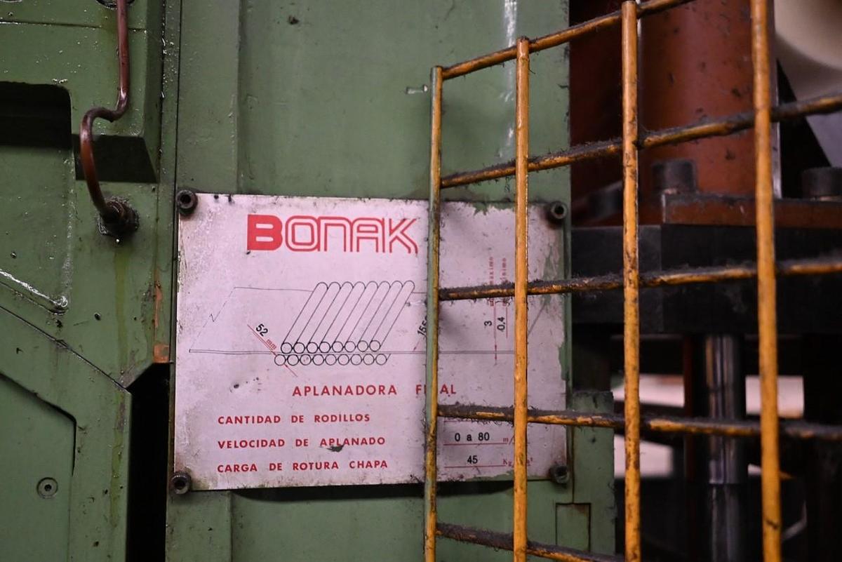 Used  BONAK 1550x3mm CTLL