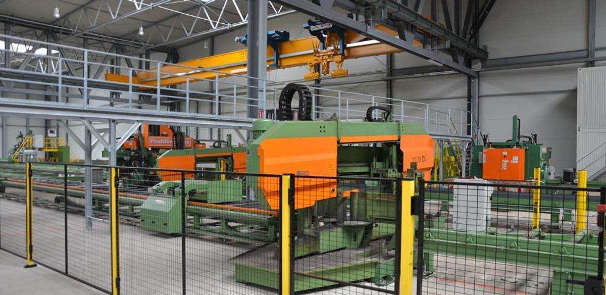 Used  F&P Steel Service Center Equipment in the Czech Republic