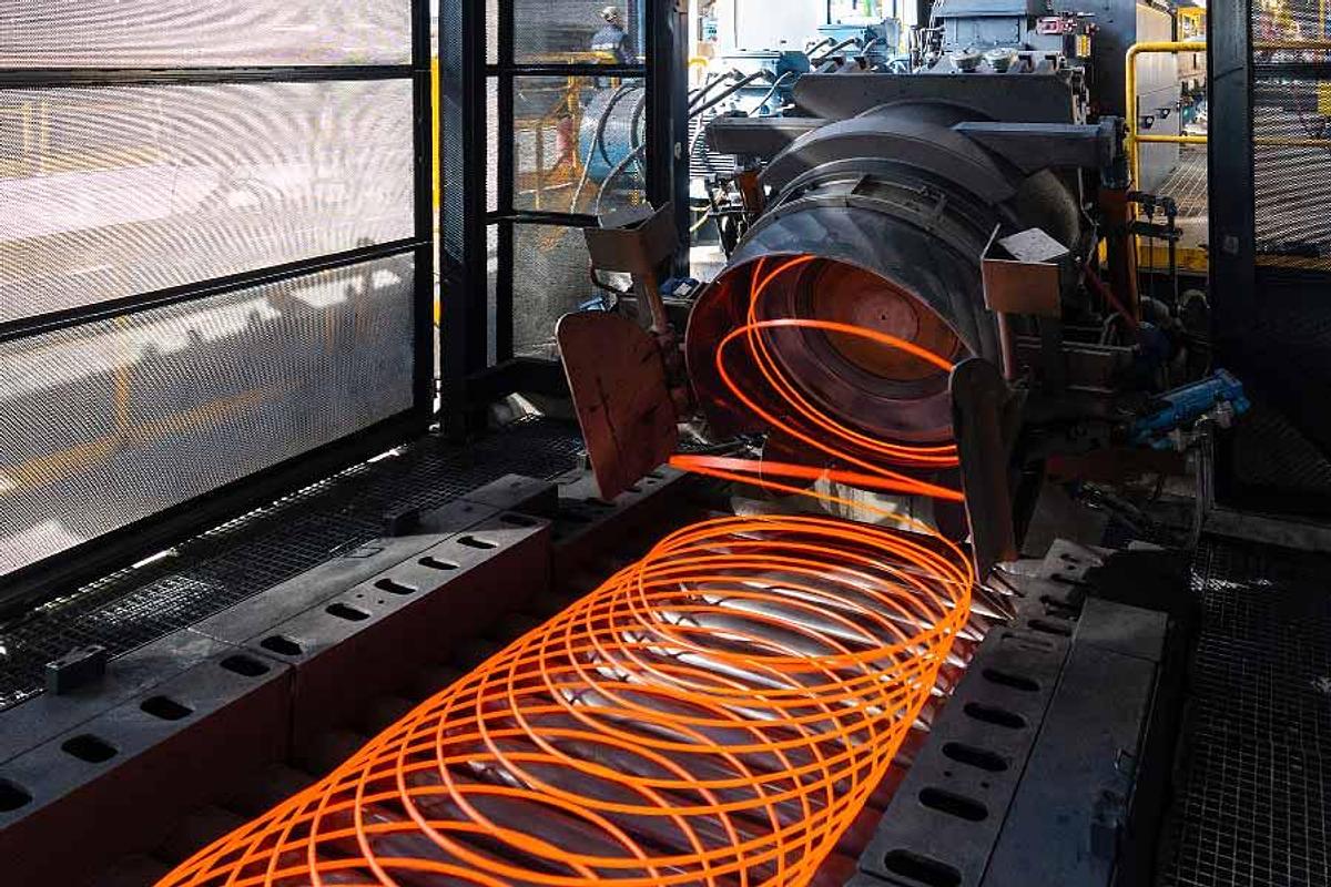 Used F&P Hot Rolling Mills for Long Products Saudi Arabia