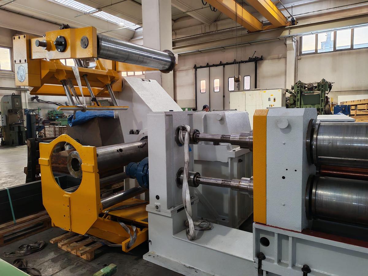 Used HYBRID 1000x12mm Slitting Line