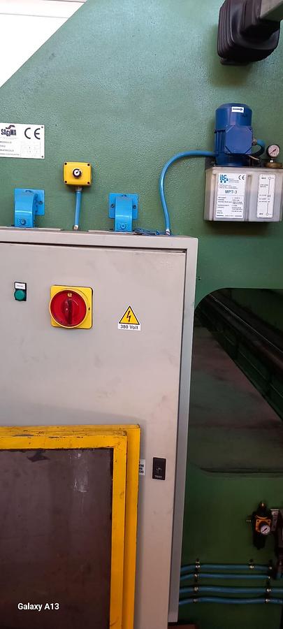 Used BELGIUS 8500mm Press Brake #0472