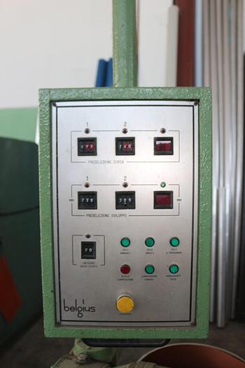 Used  BELGIUS 8.500mm Bending Rolls for Gutters #4929