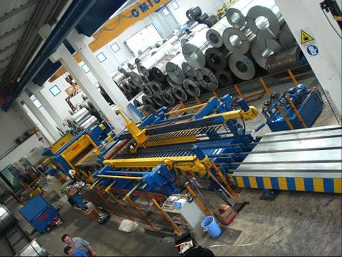 New F&P 2200mm x .25-3.0mm Alu. Slitting Line #0022