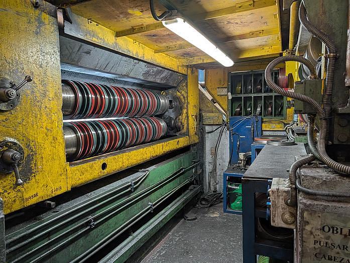 Used FAGOR-PROIN 1550x4mm Slitting Line #0214