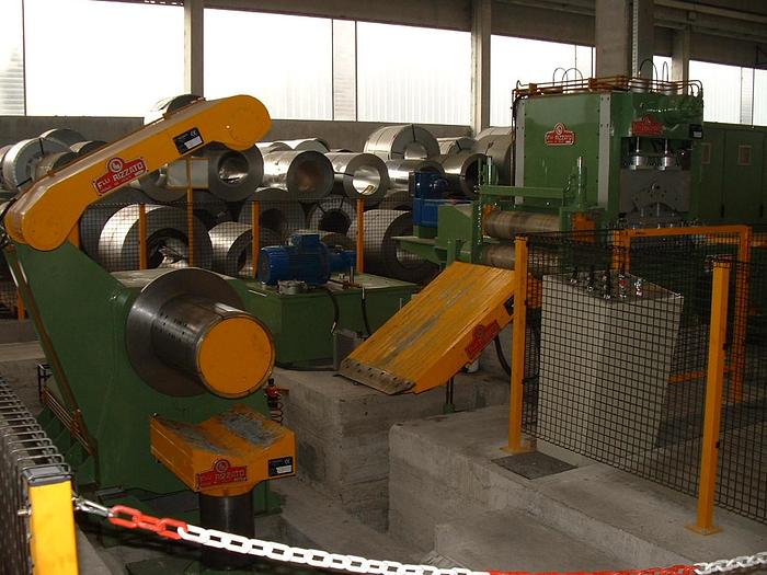 Used  RIZZATO 650x2mm Cut To Length Line #0283