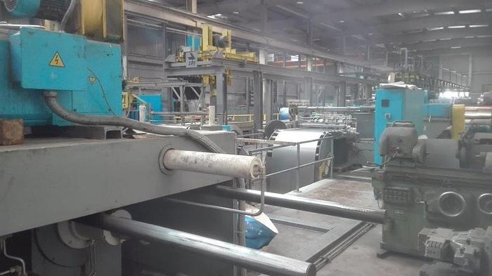 Used  KAGERER-VOEST... 1600x1-7mm Slitting Line #0410
