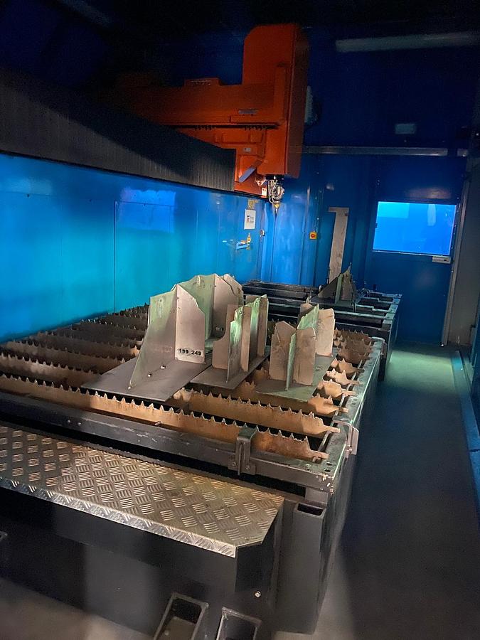 Used PRIMA INDUSTRIE Rapido 3kW Fiber Laser Cutter (Used) #0684