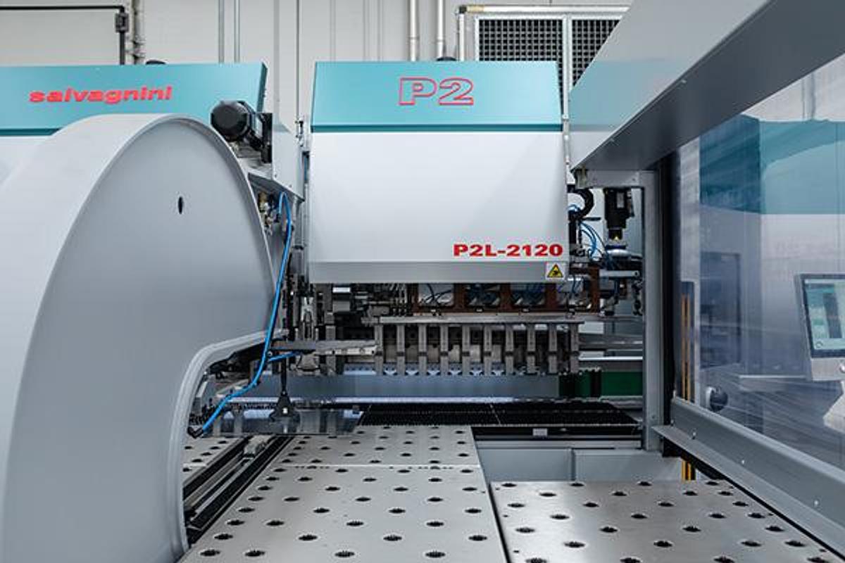 Used SALVAGNINI P2L-2120 Panel Bender
