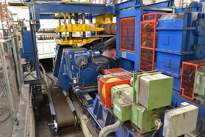 New F&P Slitting Line, 2000x16mm -36ton -120m/min. #0015