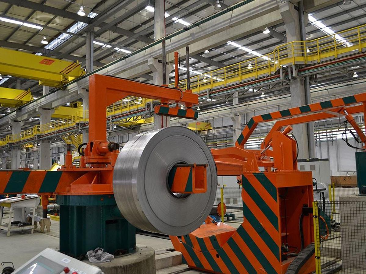 Used F&P Slitting Lines