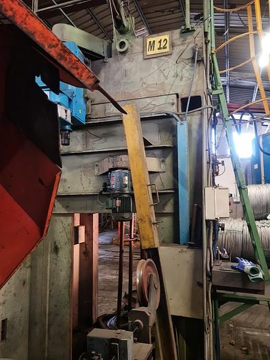 Used  TECNOIMPIANTI 600.6 Dry Wire Drawing Machine #0434