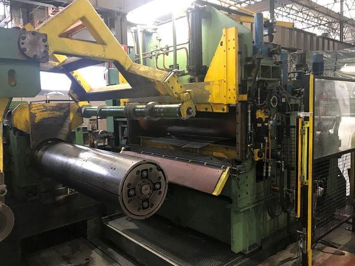 Used  SA.MO.  1800x3mm Slitting Line (Used) #4911