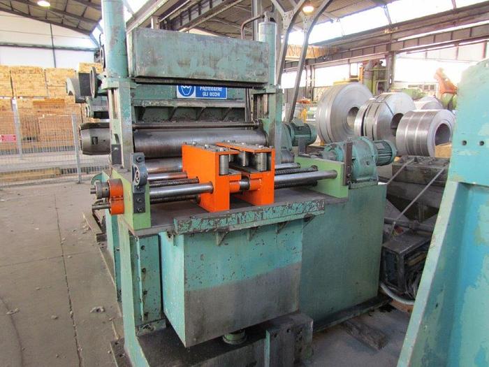 Used  GUIDA 700mm x 6mm Slitting Line (Used) #4383