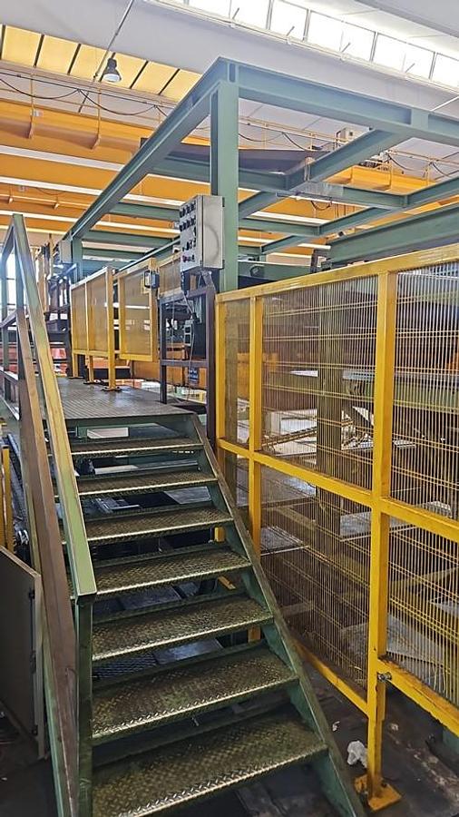 Used NOVASTILMEC etc. 2000x5mm Multi-Blanking Line