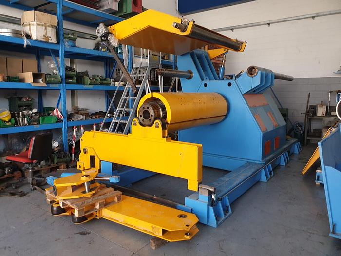 Used  F&P + other 1600x 6mm, 30 ton NEW Slitting Line FOR SALE