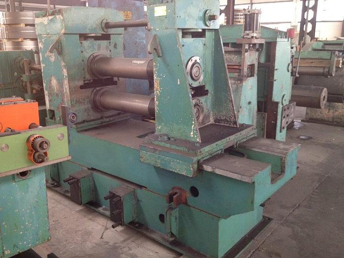 Used  GUIDA 700mm x 6mm Slitting Line (Used) #4383