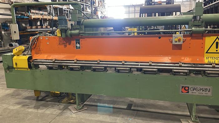 Used  GASPARINI 6m Bending Rolls
