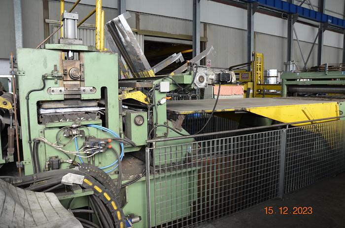 Used STAM 1600mm x 7mm Slitting Line (Used) #4863