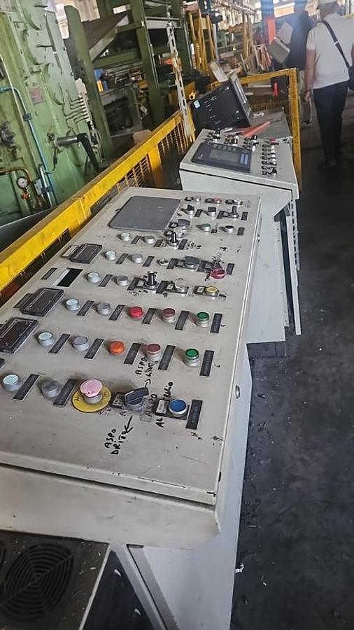 Used SPOTTI+SALICO 600x5mm Multi-Blanking Line