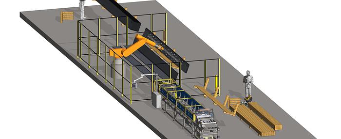 New F&P Snap Lock Line w. Robotic Packaging Syst. #0058