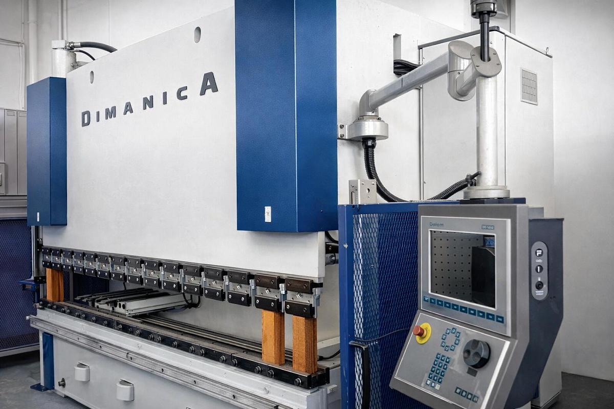 Used WARCOM 3000mm x 100t Press Brake #0636