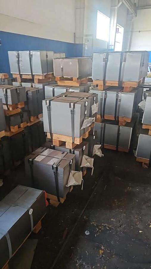 Used SPOTTI+SALICO 600x5mm Multi-Blanking Line