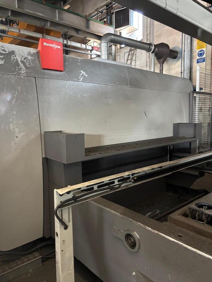 Used BYSTRONIC 6000W, 8x2m Fiber Laser Cutter