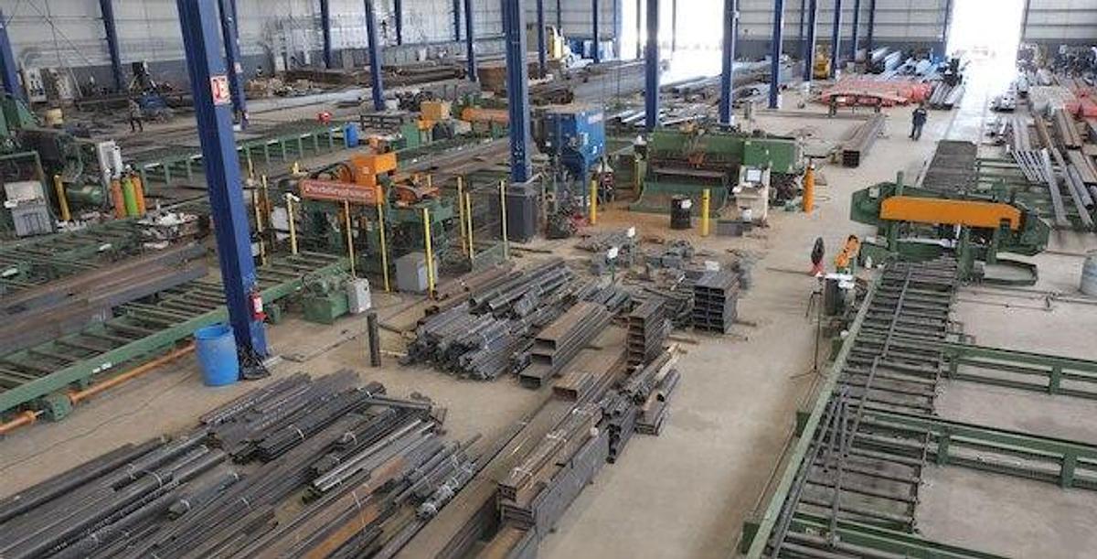 Used  F&P Steel Service Center Equipment in Serbia