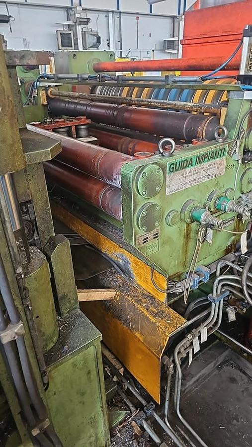 Used GUIDA+SPOTTI 1600x5mm Slitting Line