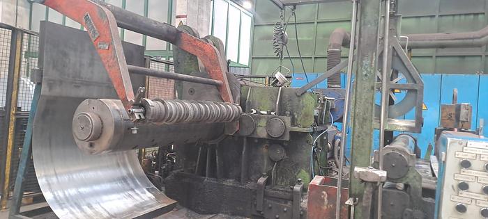 Used BONAK 1550mm x 6mm Slitting Line (Used) #4965