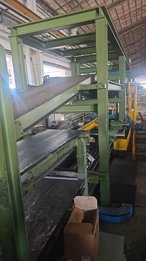 Used SPOTTI+SALICO 600x5mm Multi-Blanking Line