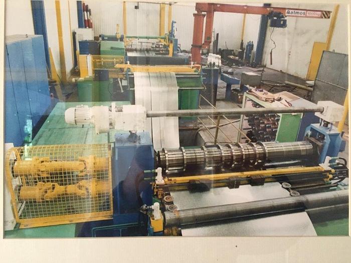 Used  BÖHLER + OTHERS  1500mm x .5-2.5mm Slitting Line #0412