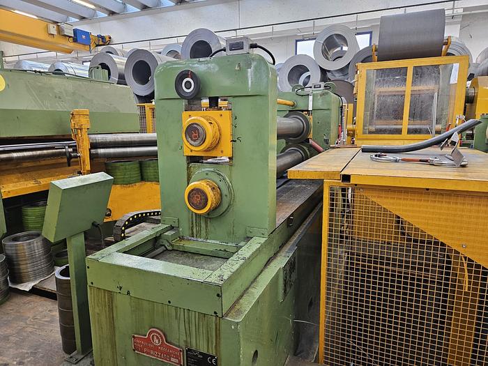 Used F&P + Other 1550mm x 5mm Slitting Line (Used) #4908
