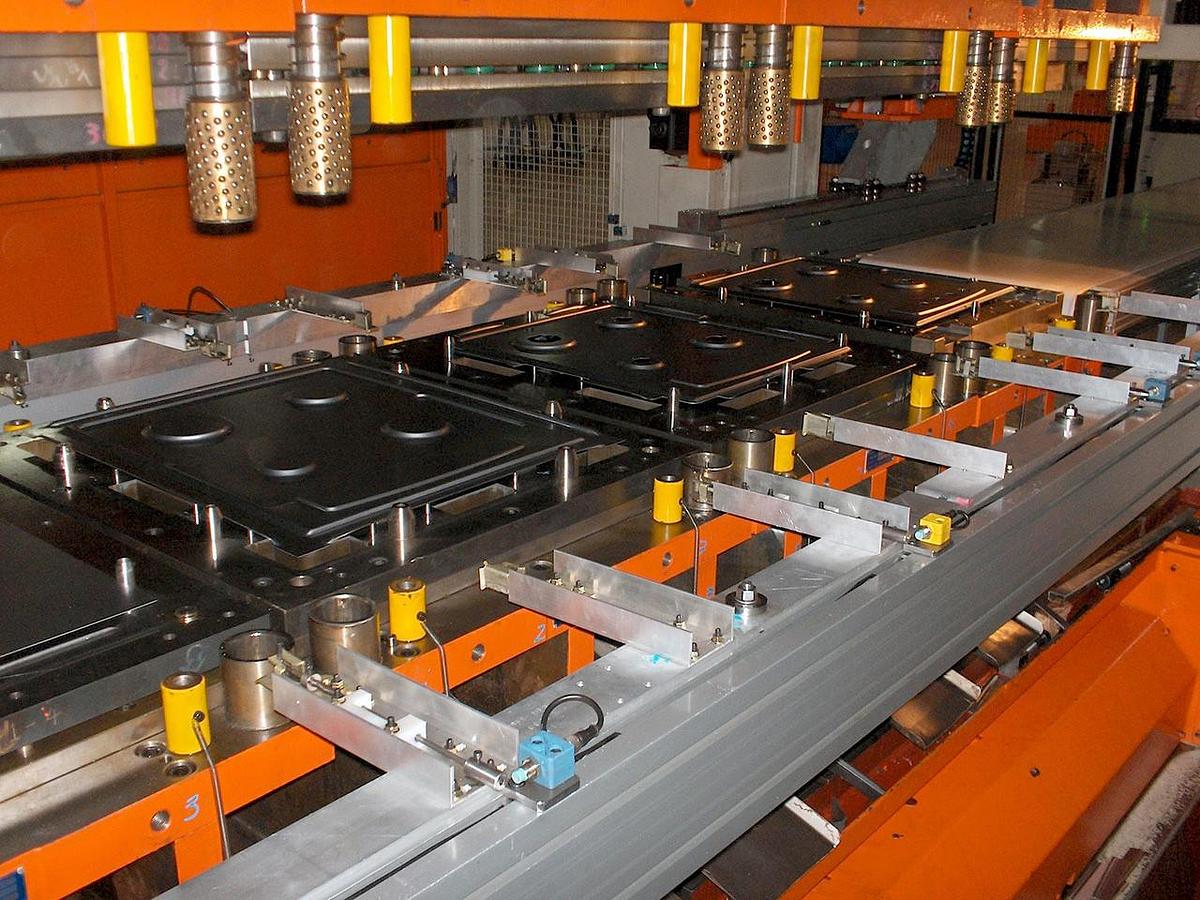 New F&P Stamping Press Automation #0276