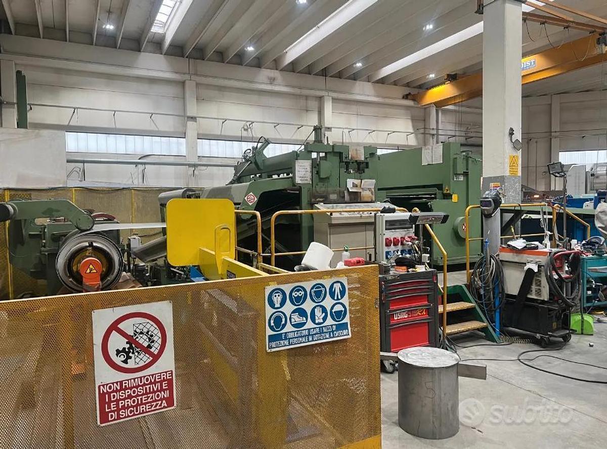 Used IMAL 2000mm x 5mm S.S. CTL Line #0550