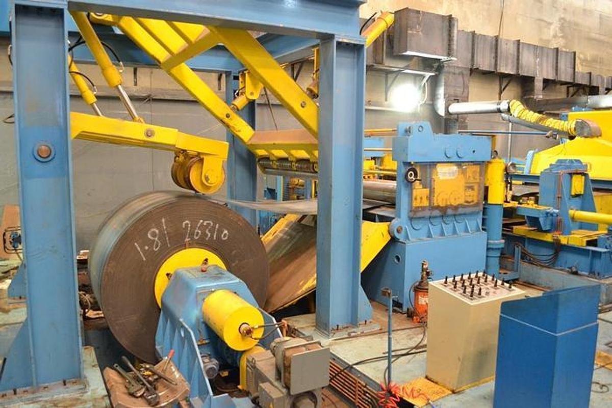 Used F&P Choice used coil and sheet metal fabrication equipment for Australia