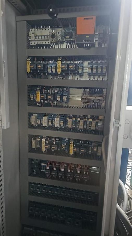 Used SPOTTI+SALICO 600x5mm Multi-Blanking Line