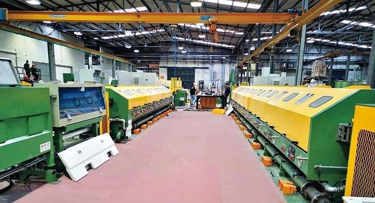 Used F&P Bar Mills, Continuous Casters, Mesh Welders, Section Mills, Wire Machinery, Wire Rod Mills...