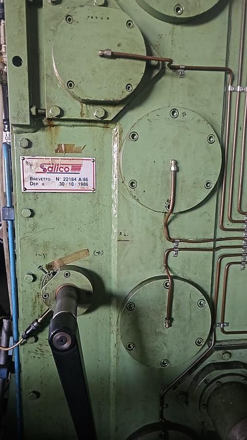 Used SPOTTI+SALICO 600x5mm Multi-Blanking Line