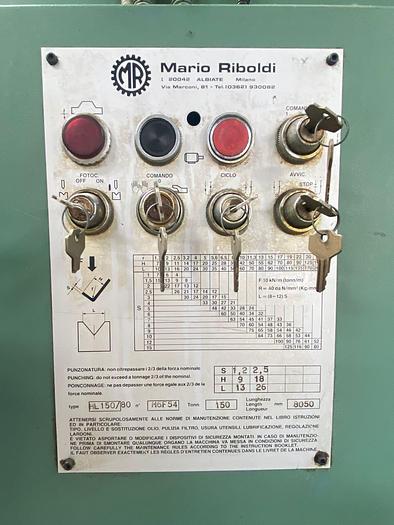 Used  RIBOLDI 8.05m Press Brake (Used) #0090