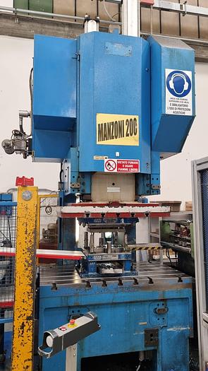 Used  MANZONI 200 ton Mech. Press #0156