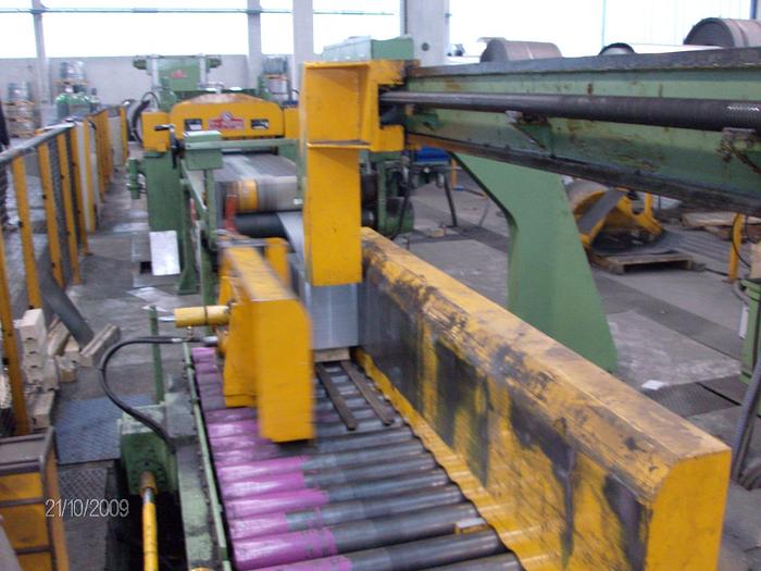 Used  RIZZATO 650x2mm Cut To Length Line #0283