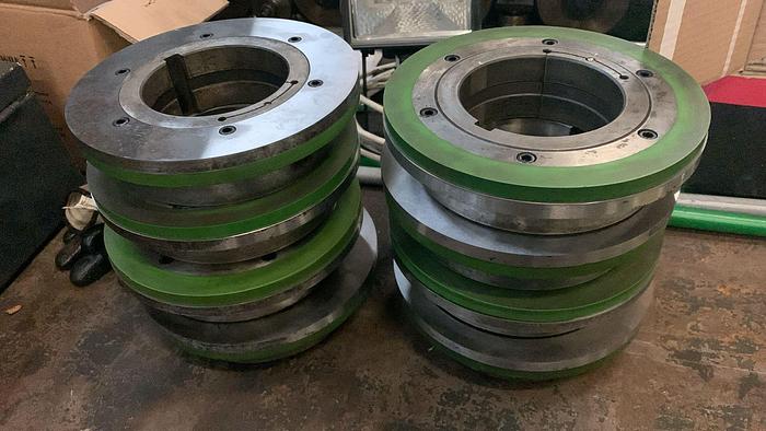 Used BELGIUS  1500x2mm Multi-Blanking Line #4921