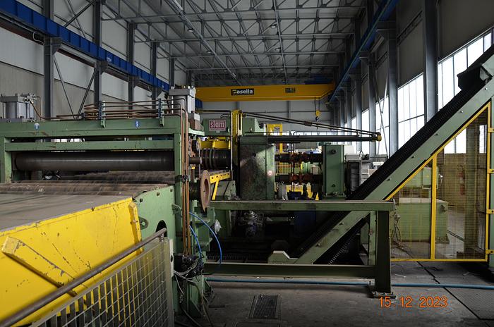Used STAM 1600mm x 7mm Slitting Line (Used) #4863