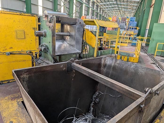 Used FAGOR-PROIN 1550x4mm Slitting Line #0214