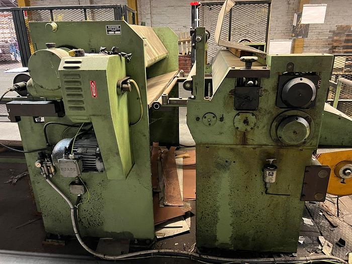 Used  GRANDINI 1500x2mm Slitting Line (Used) #4861