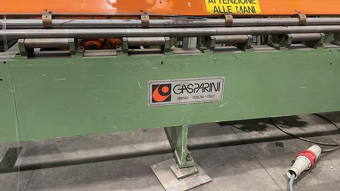 Used  GASPARINI 6m Bending Rolls