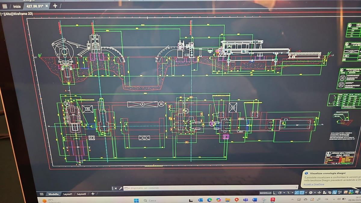 Used RIZZATO 650x2mm Cut To Length Line #0283